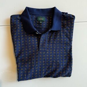 J Crew Men’s Short Sleeve Polo in Medium